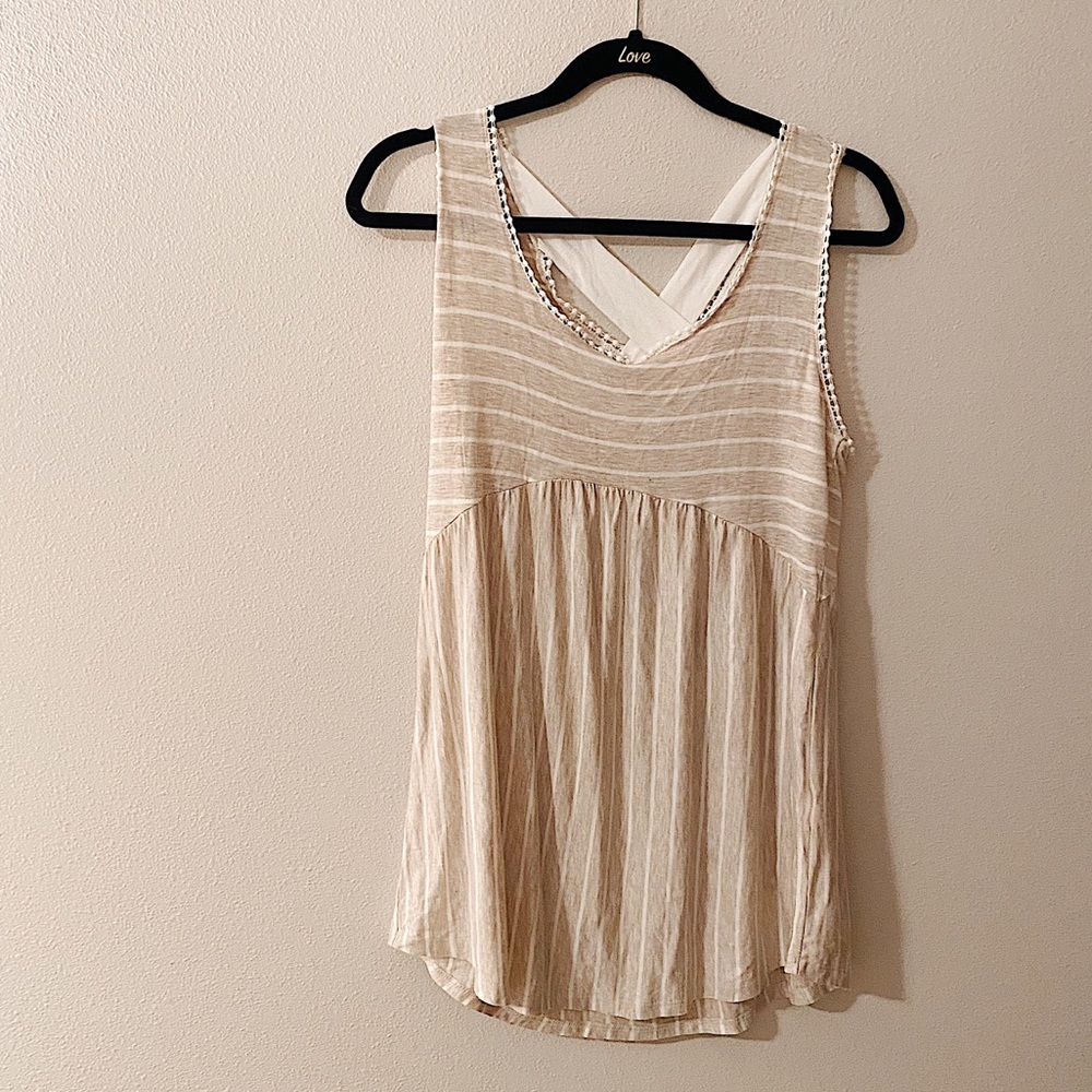 Tan tank top